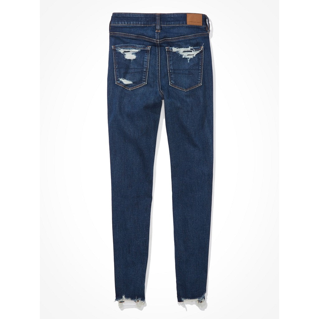 กางเกงยีนส์เจกกิ้งเอวสูงผู้หญิง Hi-Rise Jegging