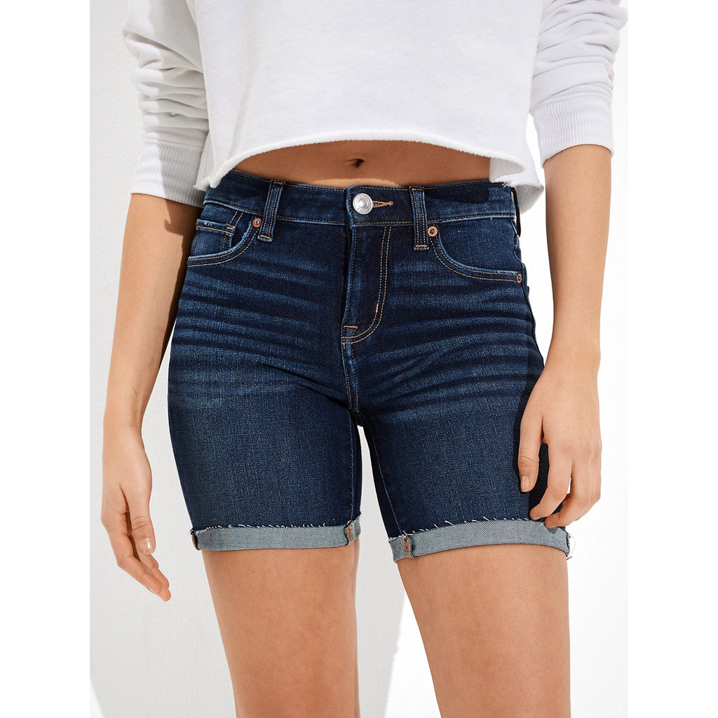 กางเกงขาสั้นผู้หญิง Skinny Bermuda