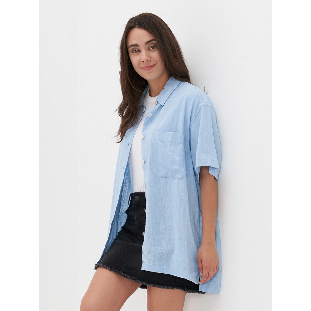 เสื้อเชิ้ตผู้หญิง Core Os Ss Resort Shirt