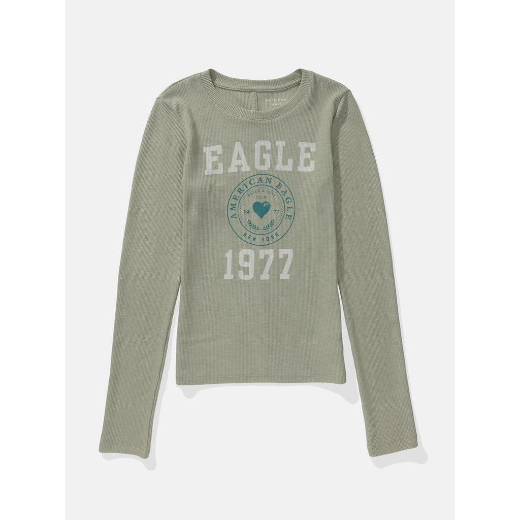 เสื้อยืดผู้หญิง Intl Thermal Crew Neck