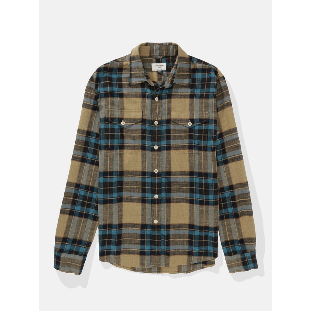 เสื้อเชิ้ตผู้ชาย Cf Csc Salvador Twill Flannel