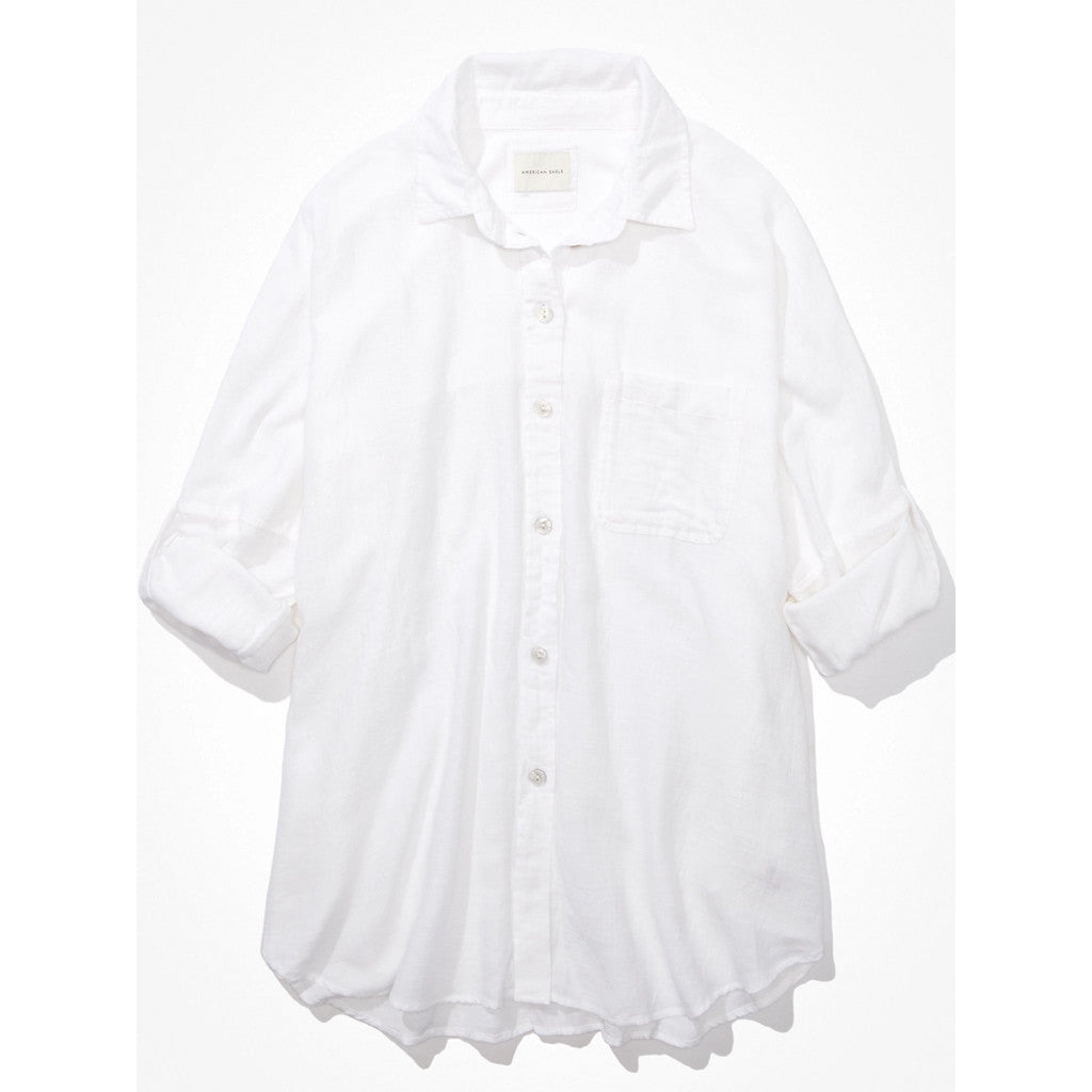 เสื้อเชิ้ตผู้หญิง Core 1 Pkt Beach Shirt