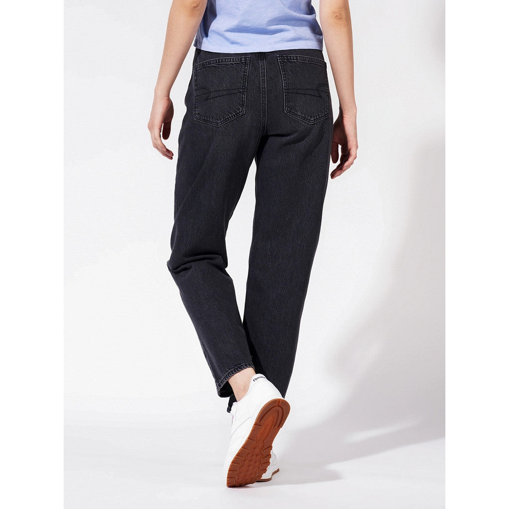 กางเกงยีนส์ผู้หญิง Mom Straight Jeans - Intl