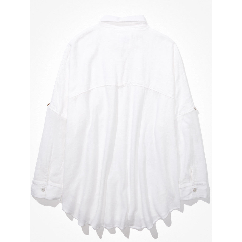 เสื้อเชิ้ตผู้หญิง Core 1 Pkt Beach Shirt
