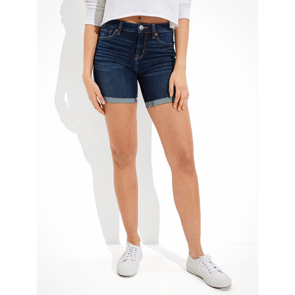 กางเกงขาสั้นผู้หญิง Skinny Bermuda