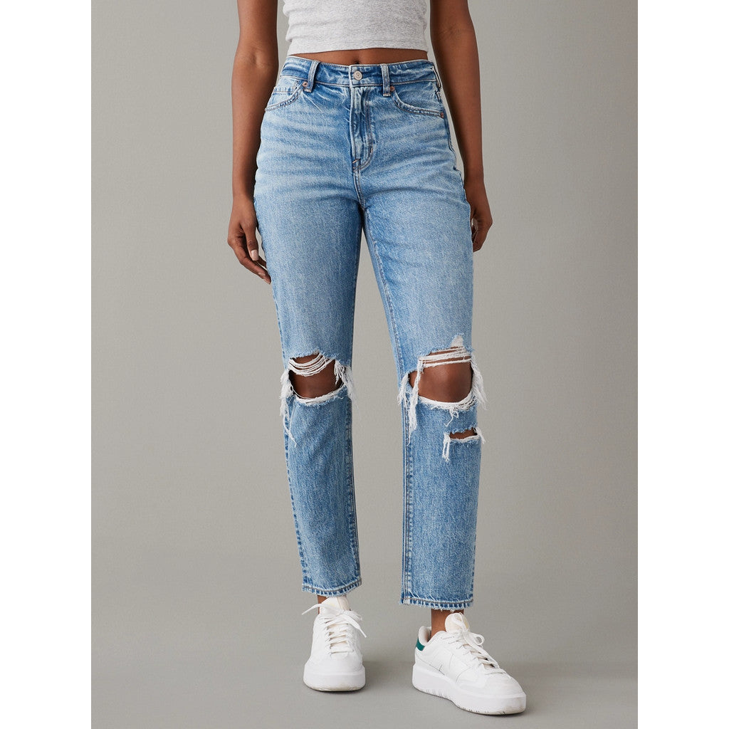 กางเกงยีนส์ผู้หญิง Mom Jeans