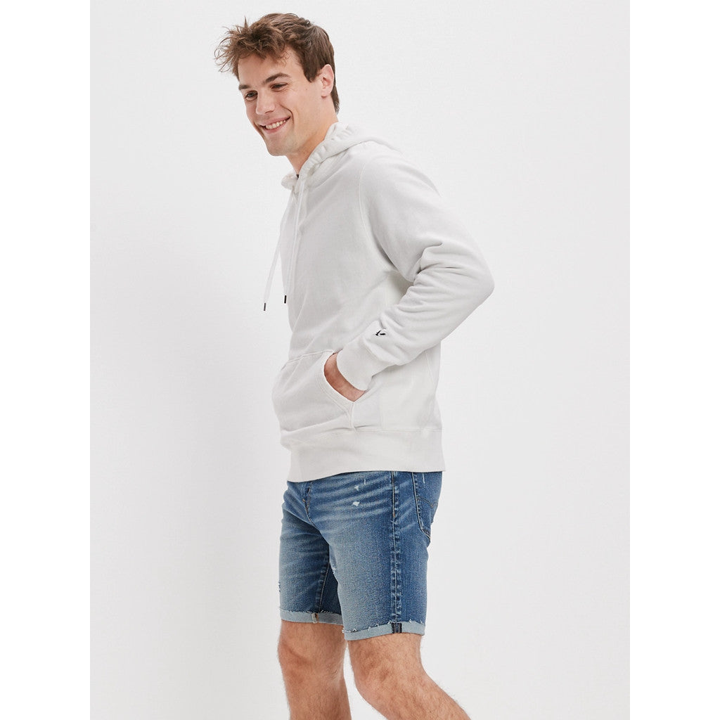 กางเกงยีนส์ขาสั้นผู้ชาย Medium Bulletholes Athletic Short - Cut & Cuff