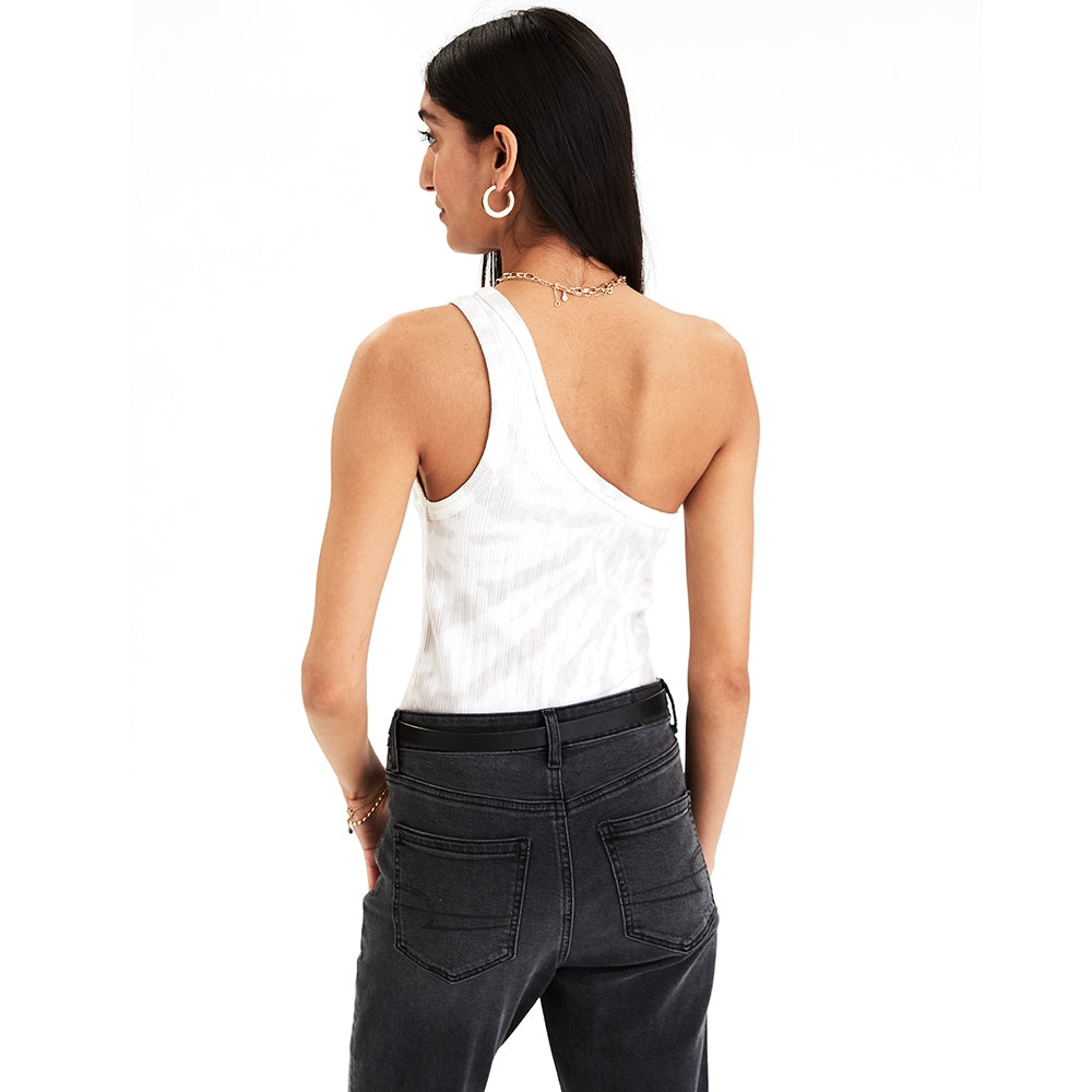 เสื้อกล้าม Basic One Shoulder Tie Dye