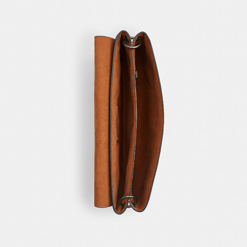 กระเป๋าใส่เอกสารผู้ชาย รุ่น Caleb Messenger Bag In Signature Canvas