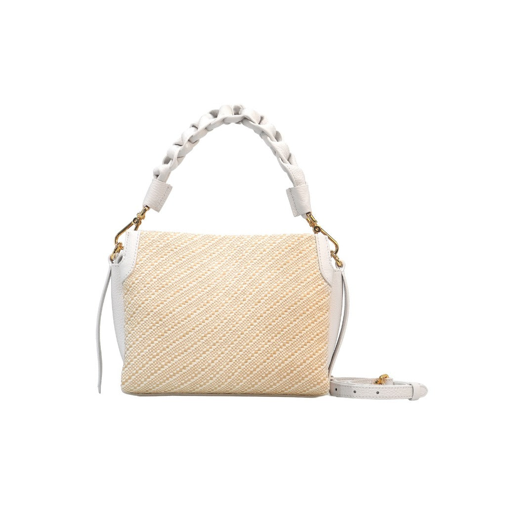 กระเป๋าถือผู้หญิง รุ่น Boheme Bicolor Straw