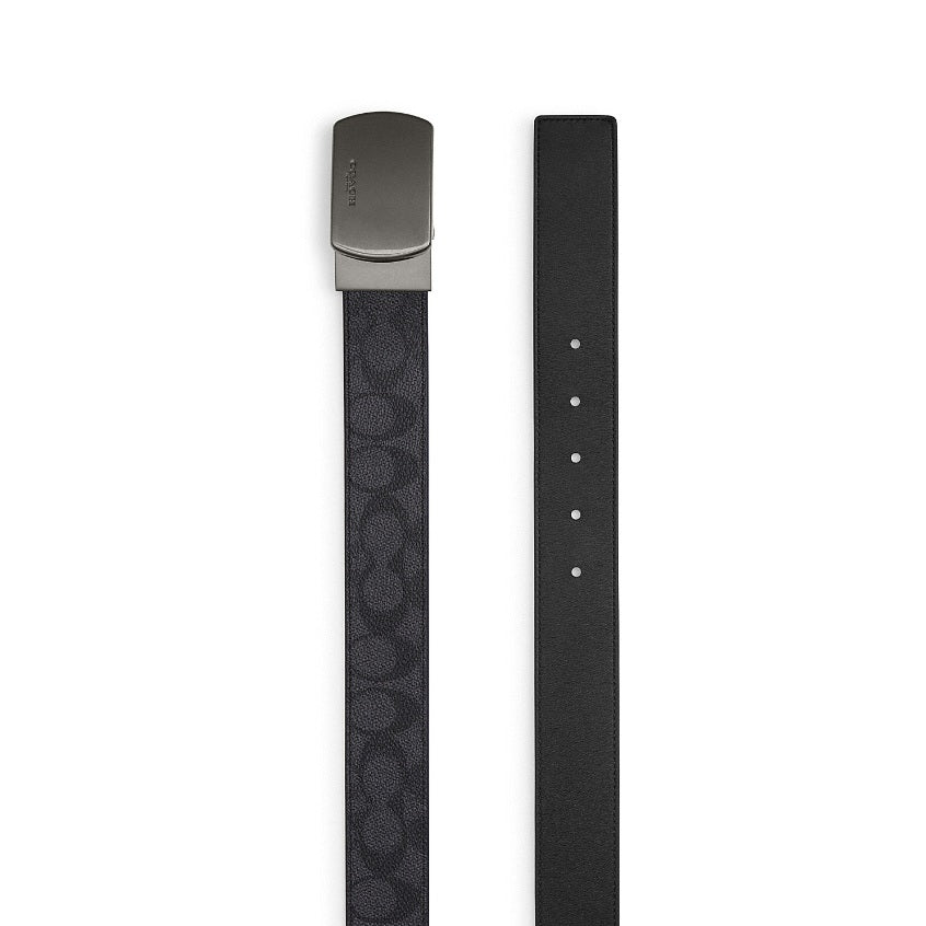 เข็มขัดผู้ชาย รุ่น Plaque Buckle Cut-To-Size Reversible Belt, 38Mm