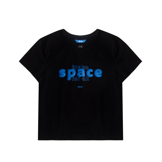 เสื้อยืด ผู้หญิง รุ่น Make Space For All Slim Fit T-Shirt