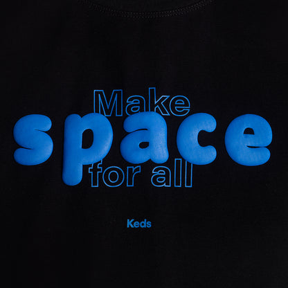 เสื้อยืด ผู้หญิง รุ่น Make Space For All Slim Fit T-Shirt