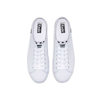 รองเท้าผ้าใบ  รุ่น Kickstart Mule Canvas Gingham Pipin