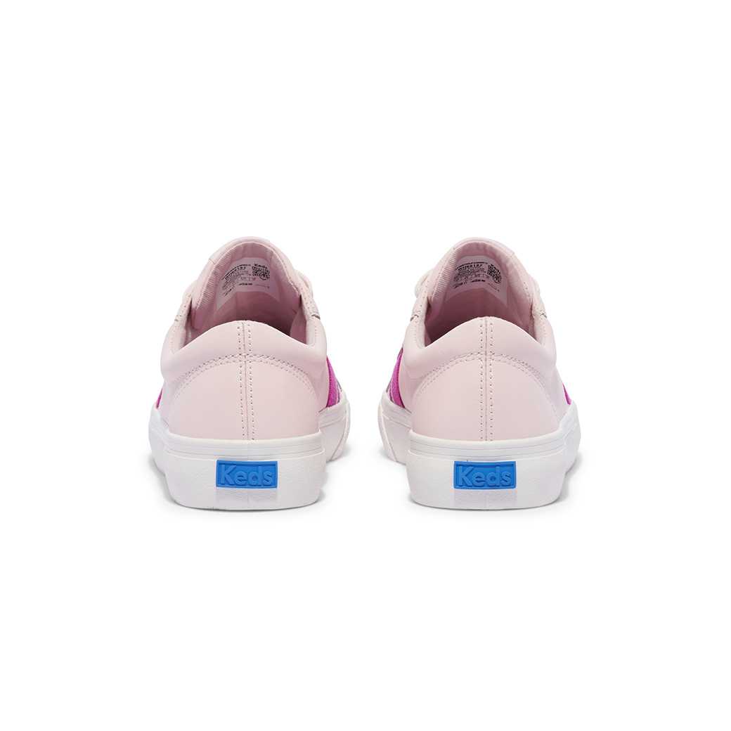 รองเท้าผ้าใบหนัง  รุ่น Jump Kick Leather Toe Cap