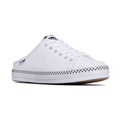 รองเท้าผ้าใบ  รุ่น Kickstart Mule Canvas Gingham Pipin