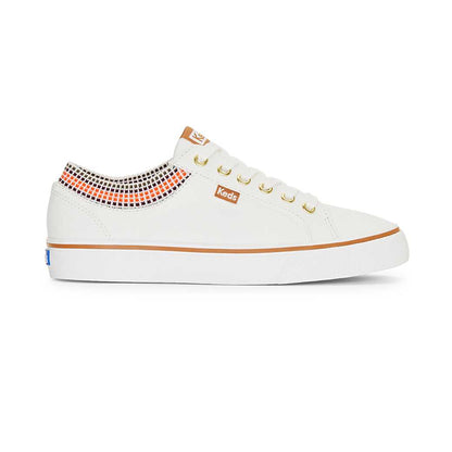 รองเท้าผ้าใบ  รุ่น Jump Kick Rib Knit Collar Square