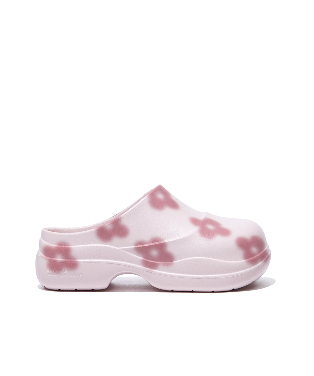 รองเท้าแตะเปิดส้น ผู้หญิง รุ่น X Minjukim Floral Shadow Clog