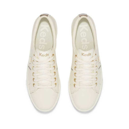 รองเท้าผ้าใบหนัง ผู้หญิง รุ่น Jump Kick Duo Leather Metallic Pop