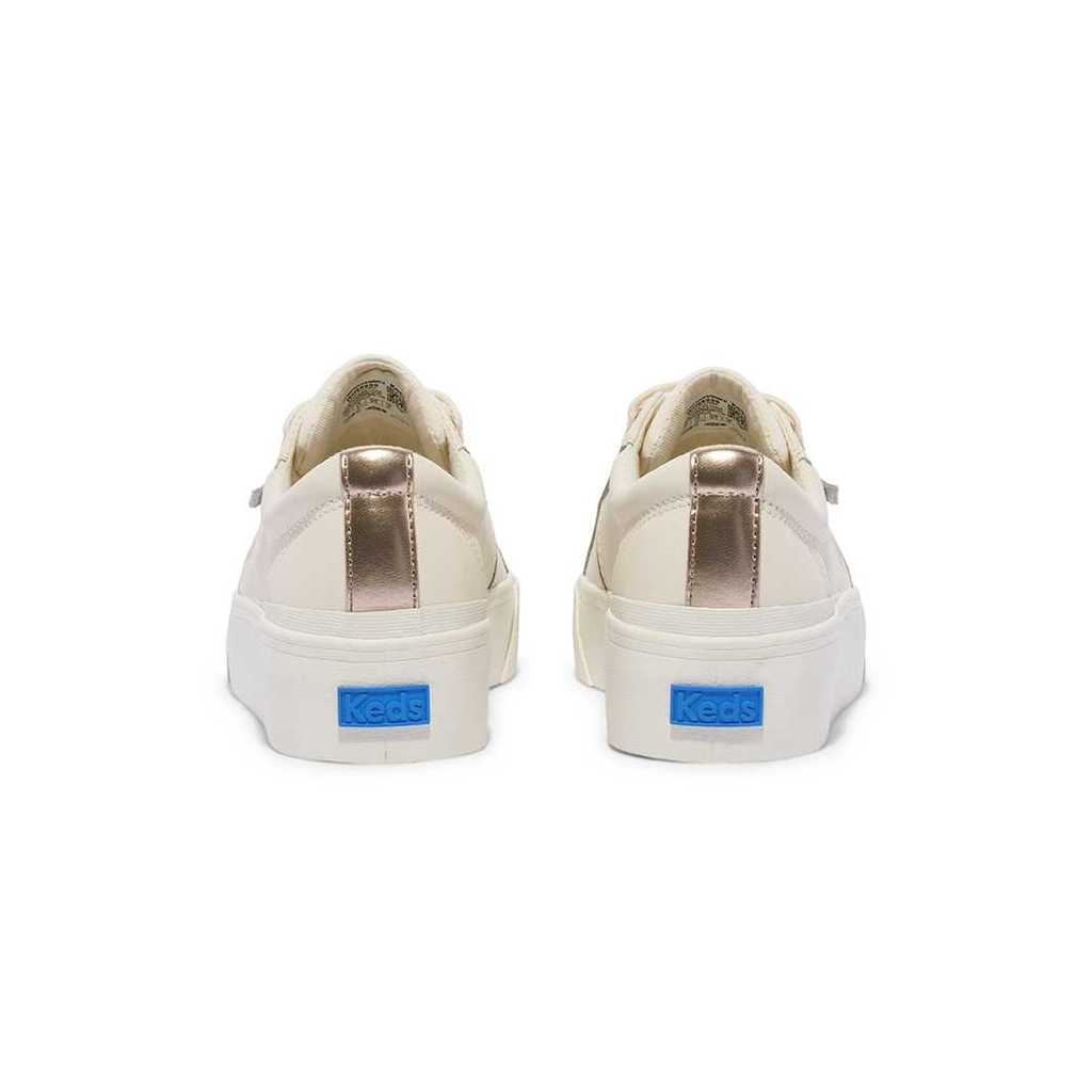 รองเท้าผ้าใบหนัง ผู้หญิง รุ่น Jump Kick Duo Leather Metallic Pop