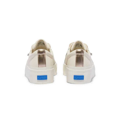 รองเท้าผ้าใบหนัง ผู้หญิง รุ่น Jump Kick Duo Leather Metallic Pop