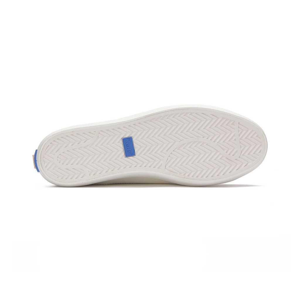 รองเท้าผ้าใบหนัง ผู้หญิง รุ่น Kickback Leather Round Laces