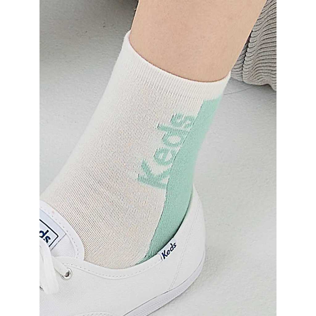ถุงเท้า ผู้หญิง รุ่น 2-Tone Ankle Socks