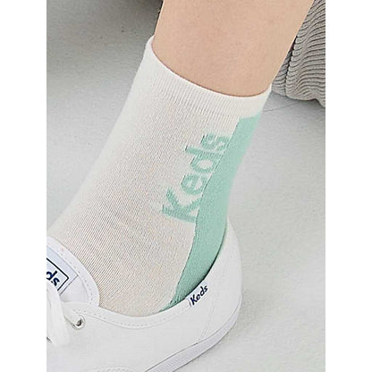 ถุงเท้า ผู้หญิง รุ่น 2-Tone Ankle Socks