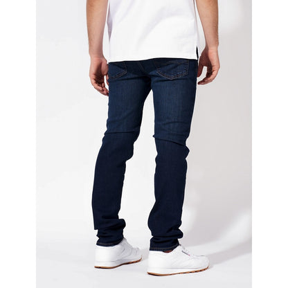 กางเกงยีนส์ผู้ชาย Dark Clean Slim Straight