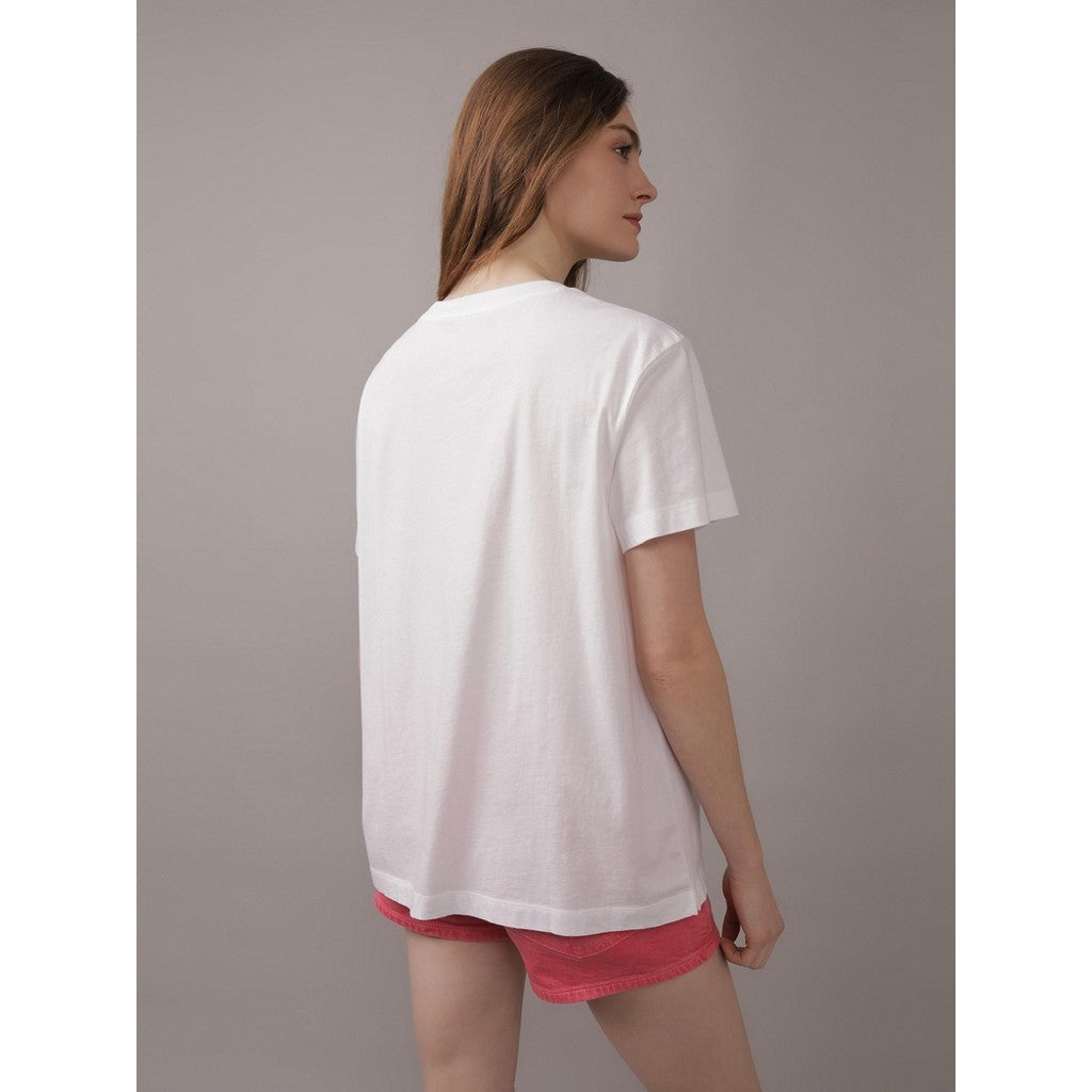 เสื้อยืดผู้หญิง 9514 Branded Boyfriend Tee Intl