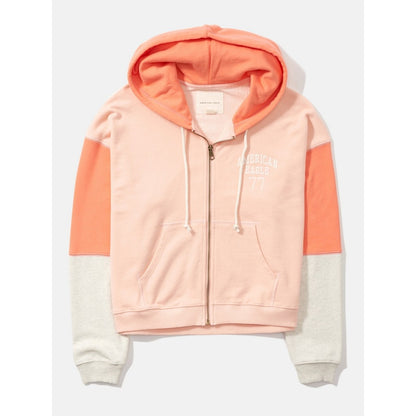 เสื้อฮู้ดดี้ผู้หญิง Intl Ki Classic Blocked Full Zip