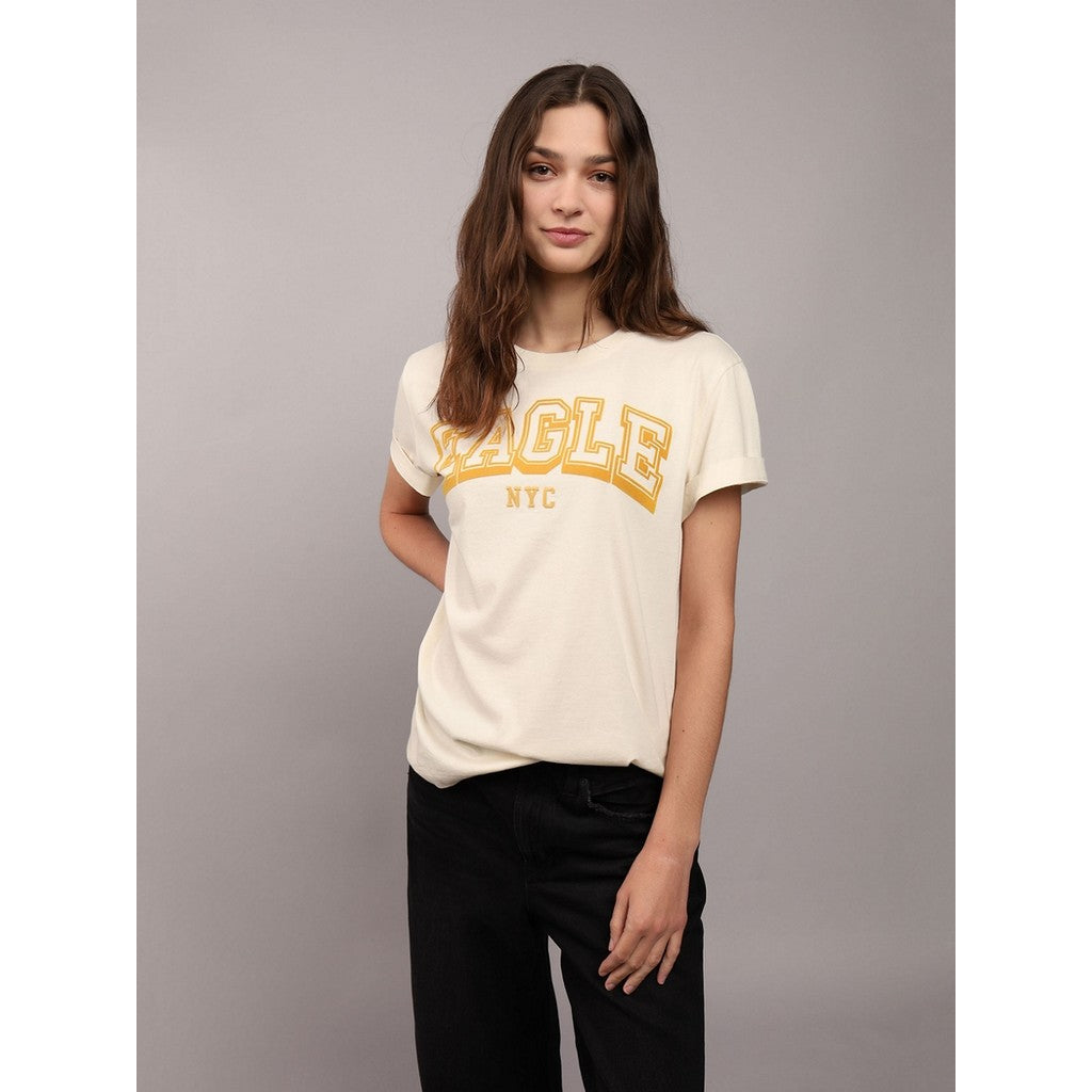 เสื้อยืดผู้หญิง 9595 Branded Boyfriend Tee