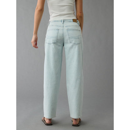 กางเกงยีนส์ผู้หญิง Barrel Jeans