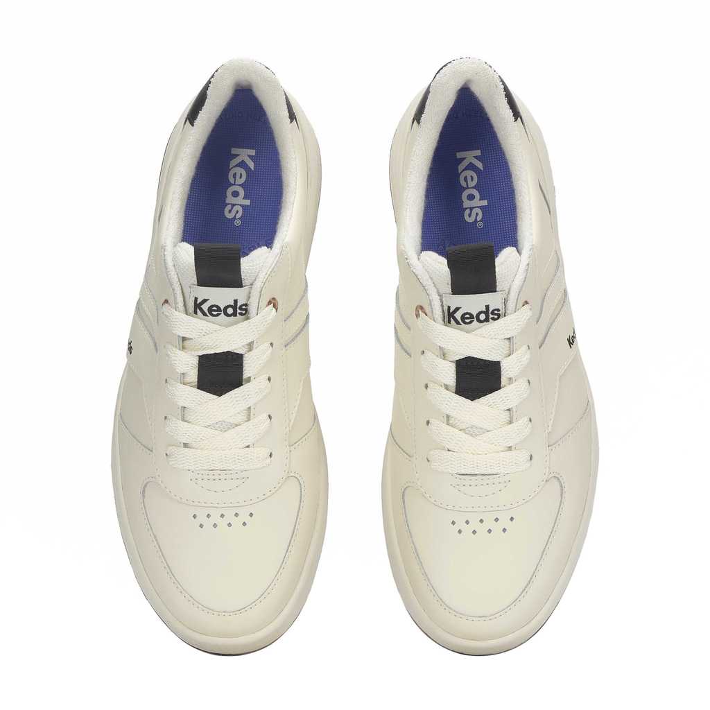 รองเท้าผ้าใบหนัง ผู้หญิง รุ่น The Court II Leather Pop Outsole