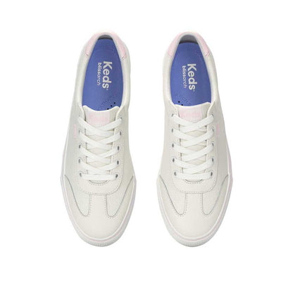 รองเท้าผ้าใบหนัง ผู้หญิง รุ่น Jump Kick T-Toe Perf Leather