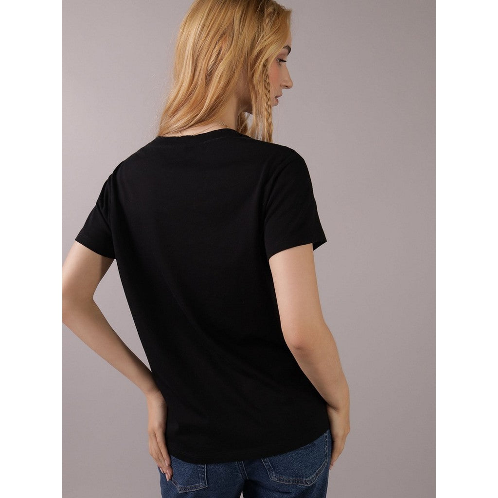 เสื้อยืดผู้หญิง 9750 Solid Slim Classic Tee
