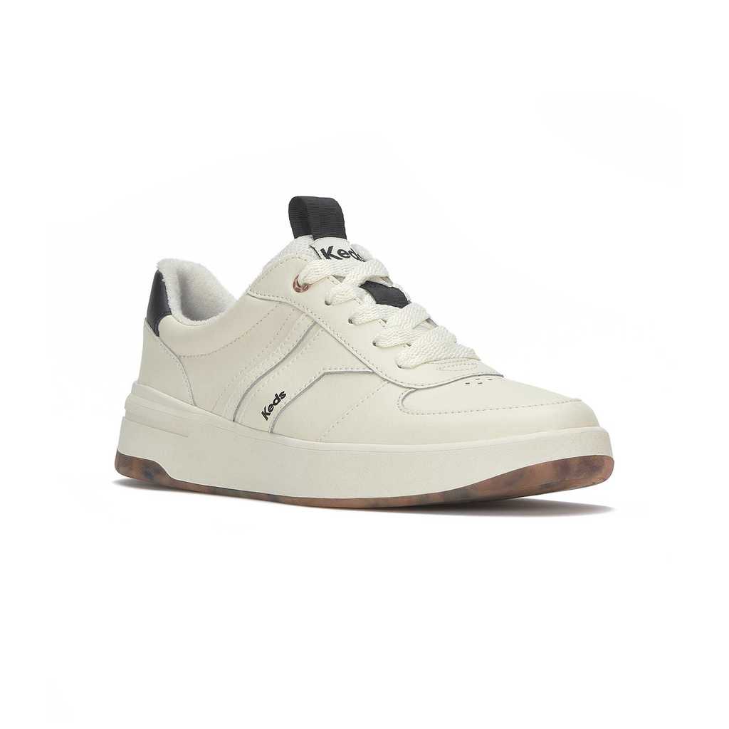 รองเท้าผ้าใบหนัง ผู้หญิง รุ่น The Court II Leather Pop Outsole