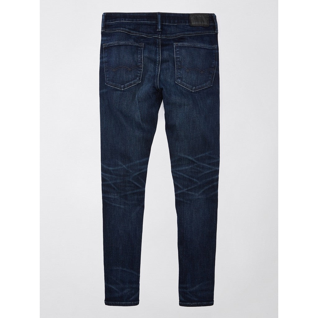 กางเกงยีนส์ผู้ชาย Dark Clean Active Athletic Skinny Fit