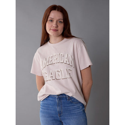 เสื้อยืดผู้หญิง 9933 Intl Branded Boyfriend Tee