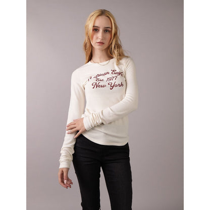 เสื้อยืดผู้หญิง 9751 Ultra Long N Lean Graphic Tee Intl