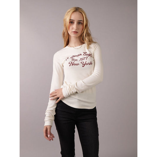 เสื้อยืดผู้หญิง 9751 Ultra Long N Lean Graphic Tee Intl