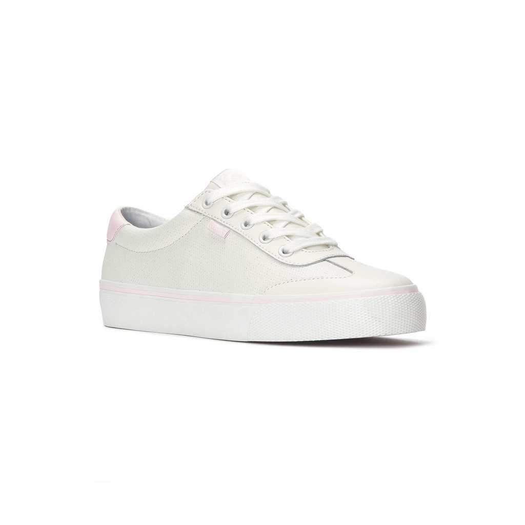รองเท้าผ้าใบหนัง ผู้หญิง รุ่น Jump Kick T-Toe Perf Leather