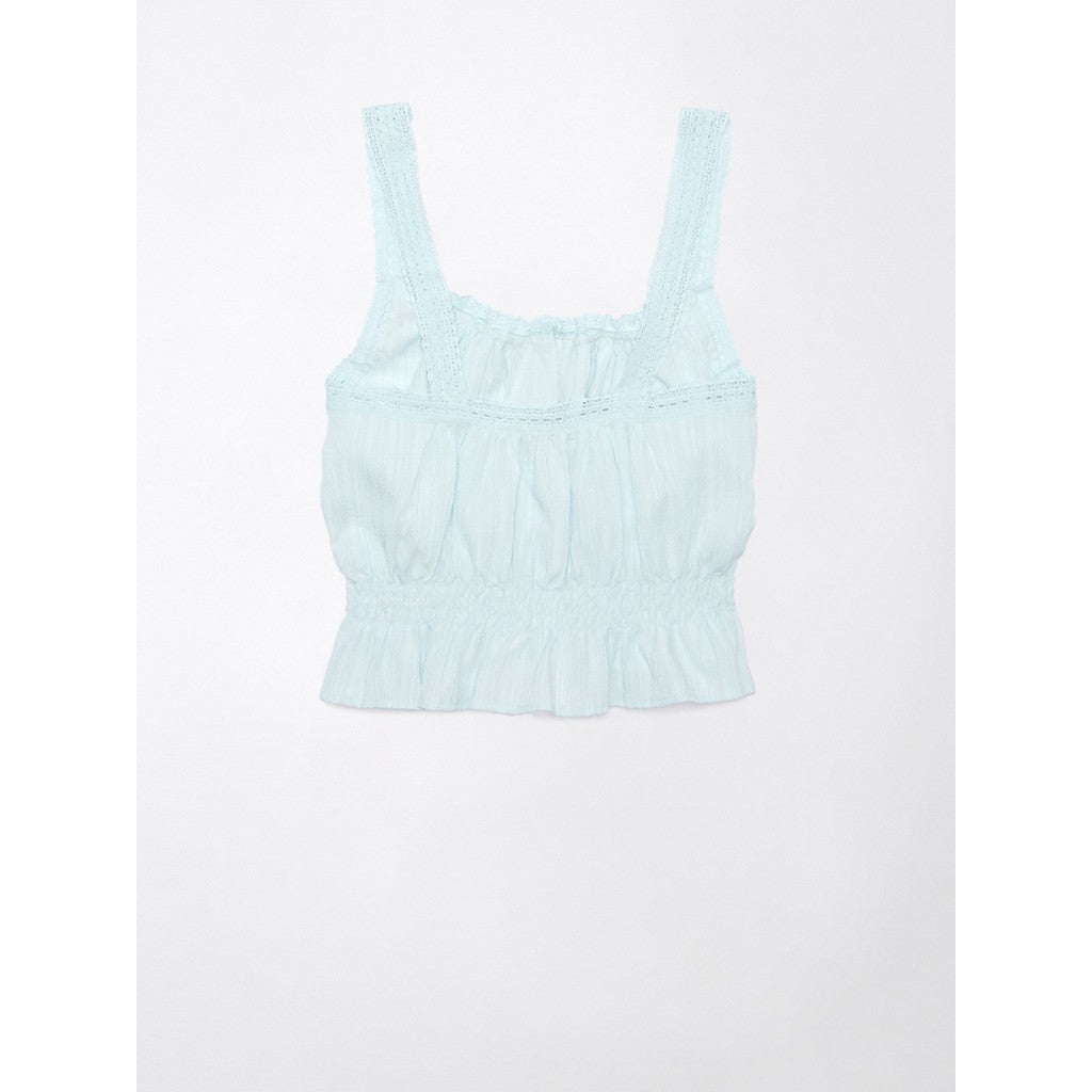 เสื้อคามิผู้หญิง 5653 Button Through Lace Cami
