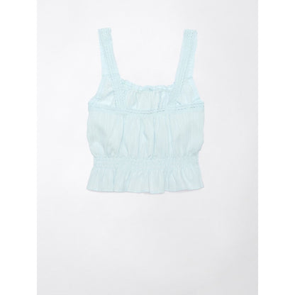 เสื้อคามิผู้หญิง 5653 Button Through Lace Cami