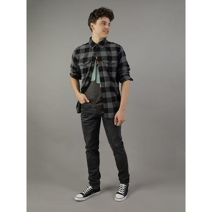 เสื้อเชิ้ตผู้ชาย Cf Csc Salvador Twill Flannel
