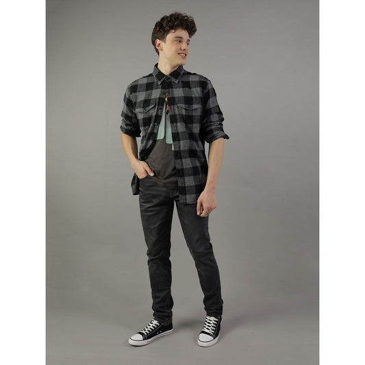 เสื้อเชิ้ตผู้ชาย Cf Csc Salvador Twill Flannel