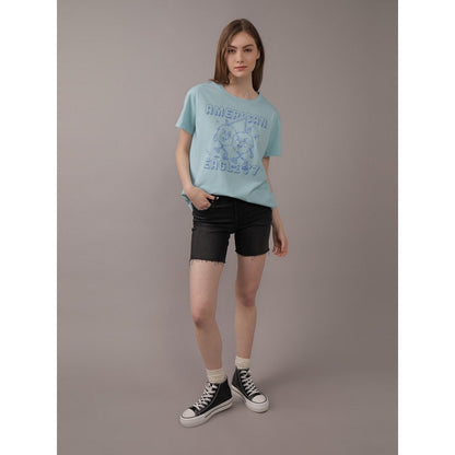 เสื้อยืดผู้หญิง 9514 Branded Boyfriend Tee Intl