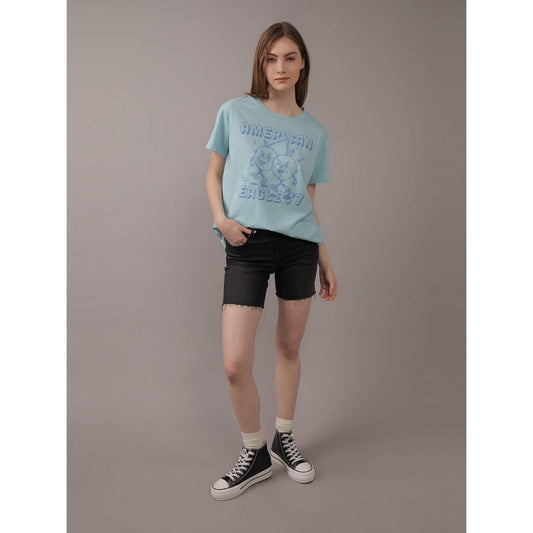 เสื้อยืดผู้หญิง 9514 Branded Boyfriend Tee Intl