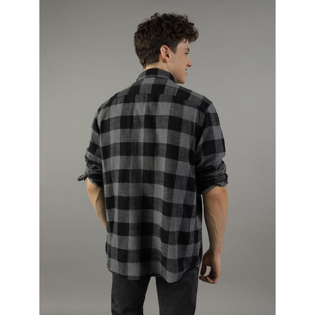 เสื้อเชิ้ตผู้ชาย Cf Csc Salvador Twill Flannel