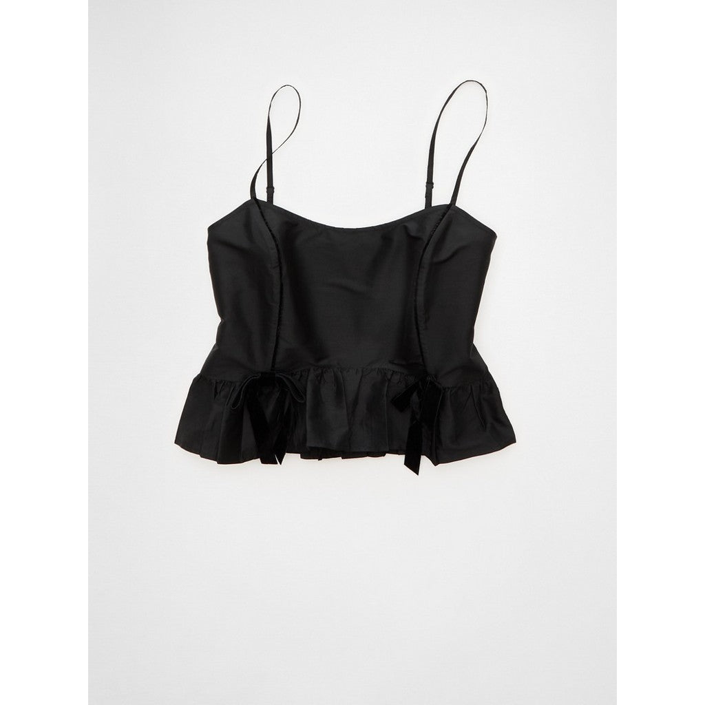 เสื้อสายเดี่ยวผู้หญิง Contrast Bow Cami